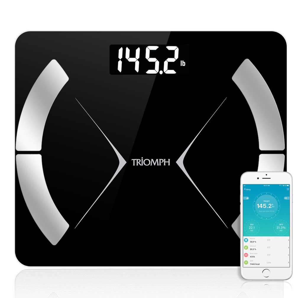 The Muscly LED Smart Bluetooth Body Fat Scale available Ghc300