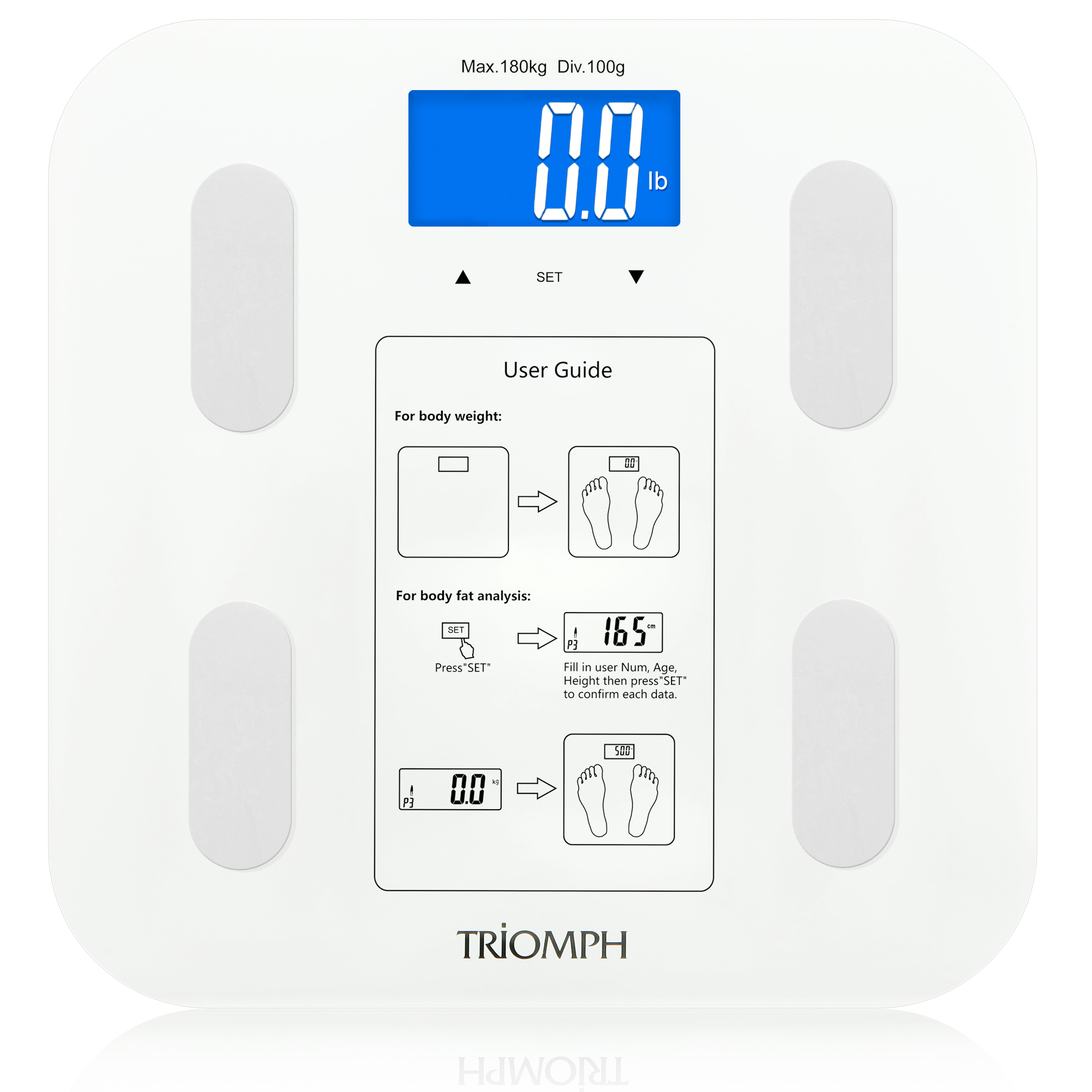 TRSC36 Triomph Body Weight Scale
