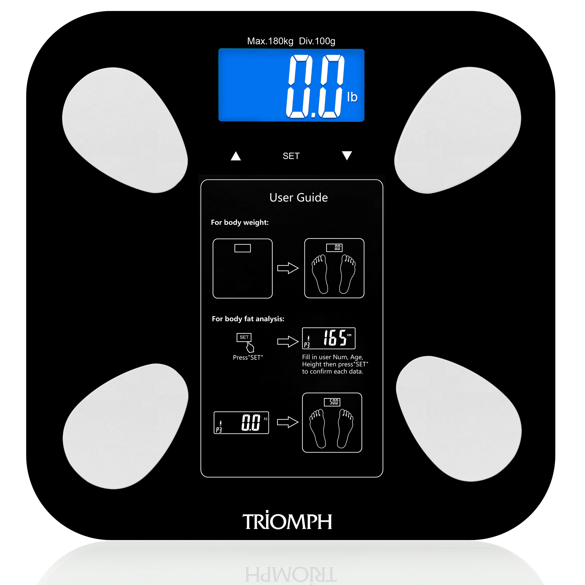  TRSC38 Triomph Body Weight Scale 