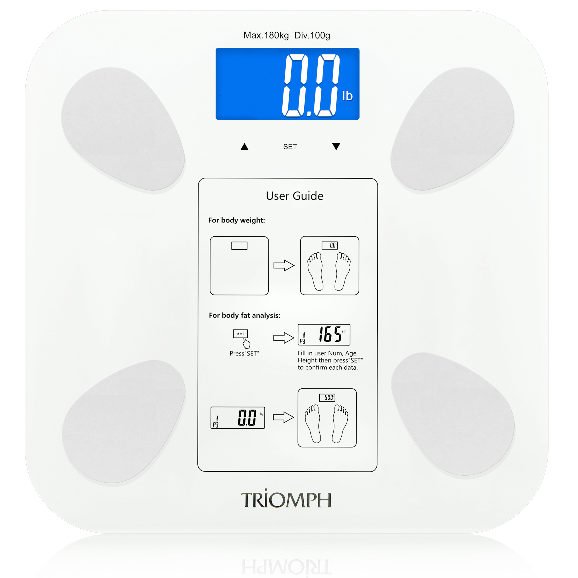 TRSC38 Triomph Body Weight Scale 