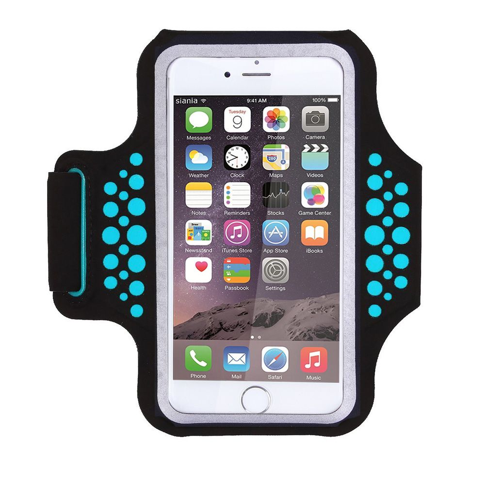 TRAB17 Blue Waterproof Phone Armband